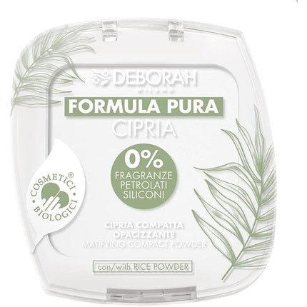 Deborah Milano Organic Formula Pure Compact Powder Matte Colour 4 - Maison des fragrances