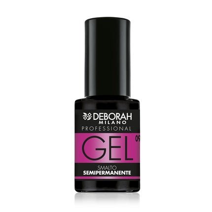 Deborah Milano Professional Nail Polish 09 Cyclamen Plumping Effect Long - lasting 4.5ml Violet Blue - Maison des fragrances