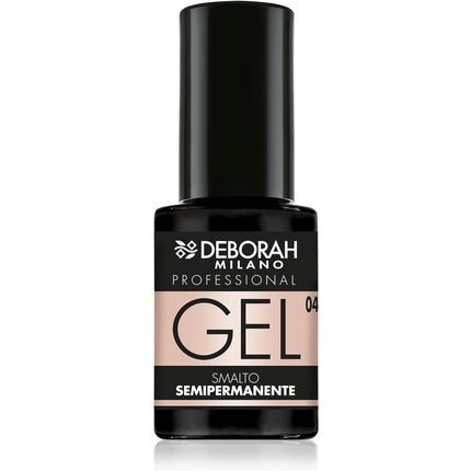 Deborah Milano Professional Semi - Permanent Nail Polish 04 Nude Rose Plumping Effect Long Lasting 4.5ml - Maison des fragrances