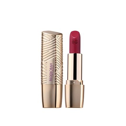 Deborah Milano Red Lipstick No. 8 Hibiscus Desire Full and Glossy Color Extreme Comfort Long Lasting - Maison des fragrances