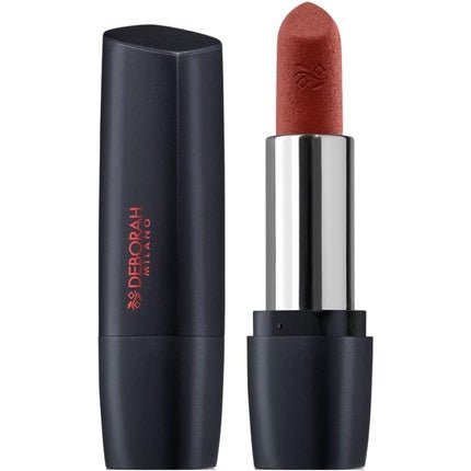 Deborah Milano Red Mat Matte Lipstick with Collagen and Hyaluronic Acid 30 Nude Roses 4.5g - Maison des fragrances