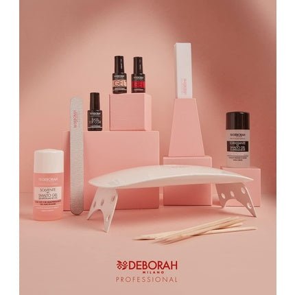 Deborah Milano Semi - Permanent Nail Polish 10 Dark Mauve Plumping Effect Long Lasting for Intense and Shiny Nails 4.5ml - Maison des fragrances