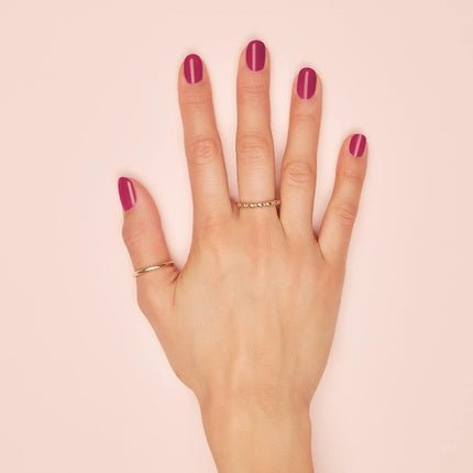 Deborah Milano Semi - Permanent Nail Polish 10 Dark Mauve Plumping Effect Long Lasting for Intense and Shiny Nails 4.5ml - Maison des fragrances