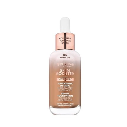 Deborah Milano Skin Booster Foundation Serum SPF 15 30ml - N.5 Warm Tan - Maison des fragrances