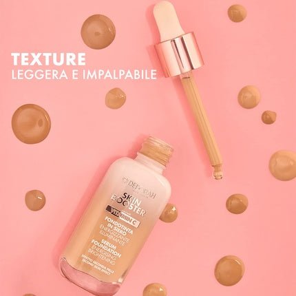 Deborah Milano Skin Booster Foundation Serum SPF 15 Light Beige with Vitamin C Natural Effect 30ml - Maison des fragrances