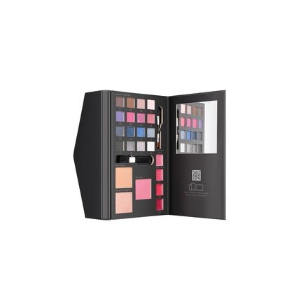 Deborah Milano Women's Makeup Book Volume 2 Cold Tones Gift Set Including Eyeshadow Palettes, Gloss, Lipsticks, and Face Powder in Various Finishes and Colors - Made from FSC Paper - Maison des fragrances