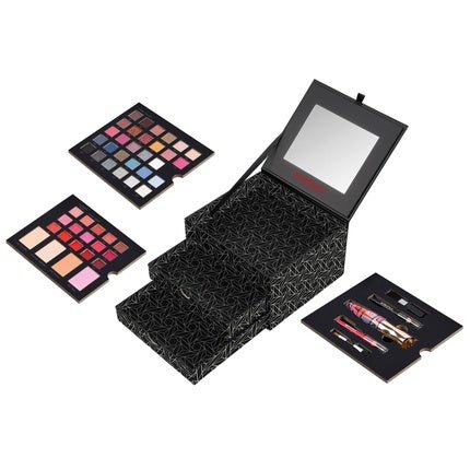 Deborah Milano Women's Makeup Jewel Box Gift Set - Mascara, Eye Pencil, Lipstick, Lip Gloss, Face Powder in Various Finishes and Colors - Maison des fragrances