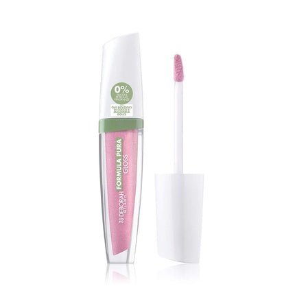 Deborah Pure Formula Gloss No. 02 Rose Paraben - Free Extraucid Finish with Natural Oil Blend Soothing Moisturizing Anti - Aging Properties - Maison des fragrances