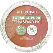 Deborah Terra & Fard Formula Pura Organic and Vegan Raw Materials Warm Complexion Radiant Finish Ideal for Sensitive Skin Colour 3 Tan 9g - Maison des fragrances