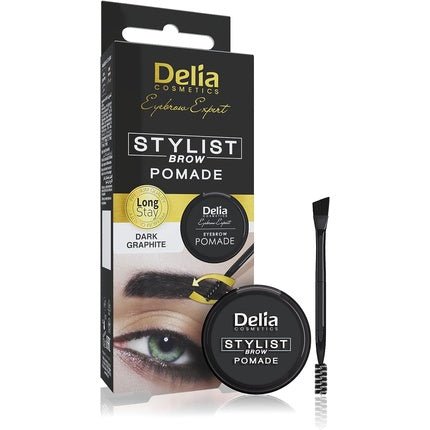 Delia Cosmetics Brow Pomade Graphite Eyebrow Expert Stylist - Maison des fragrances
