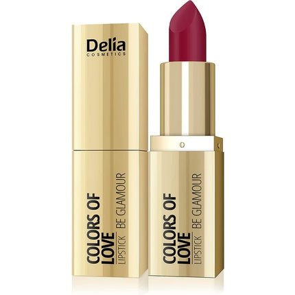 Delia Cosmetics Colors of Love Creamy Lipstick Stick Get Lucky Gloss Lips Long - Lasting Effect 4g - Maison des fragrances