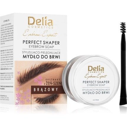 Delia Cosmetics Eyebrow Expert Styling Soap for Eyebrows - Brown - Maison des fragrances