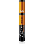 Delia Cosmetics Glamour Super Volume & Curl Mascara Contoured Hairbrush Light Quick Drying Formula Black 11ml - Maison des fragrances