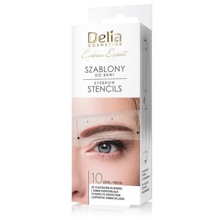Delia Eyebrow Stencils 10 Pieces - Maison des fragrances