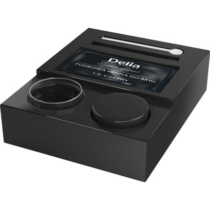 Delia Powder Eyebrow Henna 1.0 Black 4g - Maison des fragrances