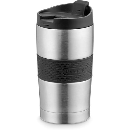 De'Longhi DLSC074 Travel Thermo Mug Stainless Steel Double Wall Coffee Mug - Maison des fragrances