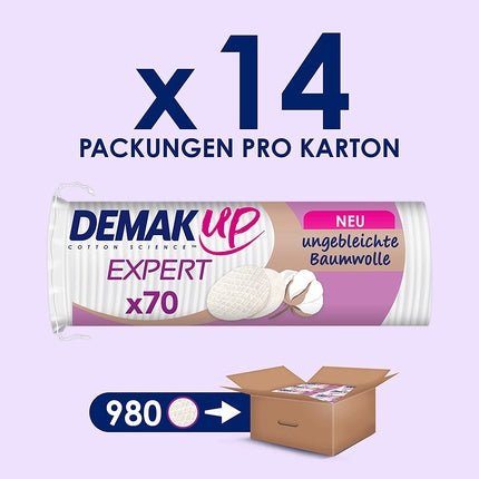 Demak 'Up 70 Cotton Pads - Pack of 14 - Maison des fragrances