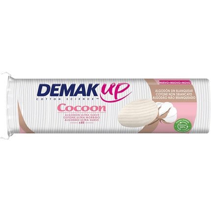 Demak'Up Cocoon Cotton Wool Pads 85 Discs - Maison des fragrances