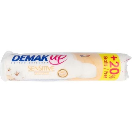 Demak'Up Sensitive Round Cotton Pads for Sensitive Skin 60 Pads - Maison des fragrances