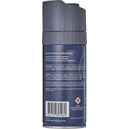 Denim Deospray Black par Denim Déodorant (Déo) Mixte - Maison des fragrances