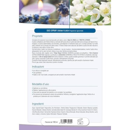Déo-Spray Crème Fluide - 100 ml - Maison des fragrances