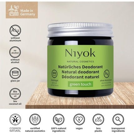 Déodorant - 2en1 Green Touch - 40 ml - Maison des fragrances