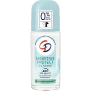 Déodorant Roll-on Sensitive Protect - Déodorant Doux sans Sels d'Aluminium et sans Alcool - Convient aux Peaux Sensibles - Protection Longue Durée 48h - Végétalien - 50 ml - Maison des fragrances