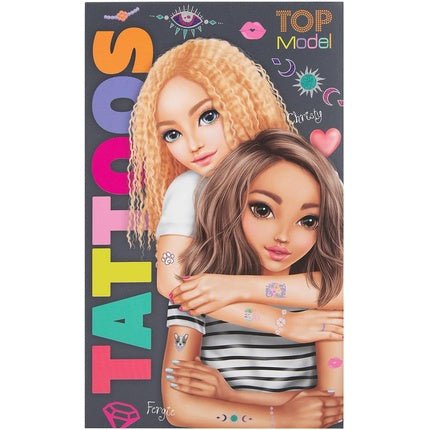 Depesche 13225 TOPModel Tattoo Block for Kids with 6 Sheets of Temporary Tattoos in Various Patterns, Colors, and Designs - Maison des fragrances
