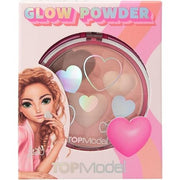 Depesche TOPModel Beauty and Me 12814 Glow Powder in Round Folding Box with Mirror and Sponge - Maison des fragrances