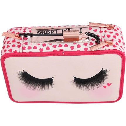 Depesche Topmodel Triple Pencil Case 11481 Beauty Girl Filled With Eyelashes - Maison des fragrances
