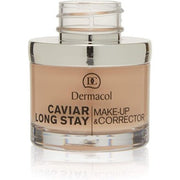 Dermacol 2 - in - 1 Long - Stay Foundation & Concealer with Caviar Moisturizing and Mattifying Pale - Maison des fragrances