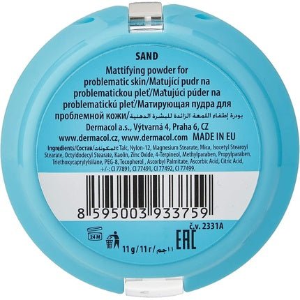 Dermacol Acnecover Mattifying Powder Sand 11g - Maison des fragrances