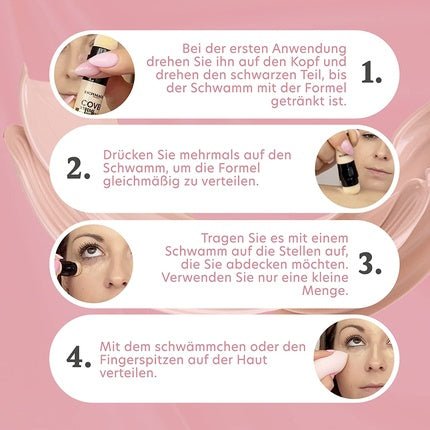 Dermacol Cover Xtreme Corrector Contour Stick SPF30 High Coverage Lightweight Formula for Correcting Dark Circles for Acne - Prone Skin No. 4 (218) - Maison des fragrances