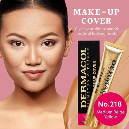 Dermacol Full Coverage Liquid Makeup Matte Foundation with SPF 30 - Maison des fragrances