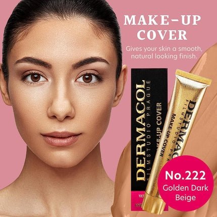 Dermacol Full Coverage Liquid Makeup Matte Foundation with SPF 30 - Maison des fragrances