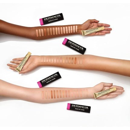 Dermacol Full Coverage Liquid Matte Foundation with SPF 30 30g Shade 213 - Maison des fragrances
