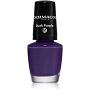 Dermacol Mini Nail Polish - Dark Purple, 5 ml - Maison des fragrances