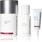 Dermalogica Super Rich Repair 1.7oz Soothing Eye Makeup Remover 1oz and Age Reversal Eye Complex 0.17oz - Maison des fragrances