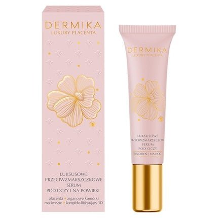 Dermicaluxury Placenta Luxury Anti - Wrinkle Eye And Eyelid Serum For Day And Night 50ml - Maison des fragrances