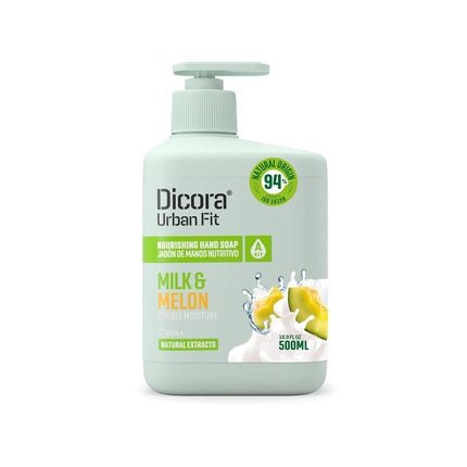 Dicora Urban Fit Hand Soap Vitamin A Milk & Melon 500ml - Maison des fragrances