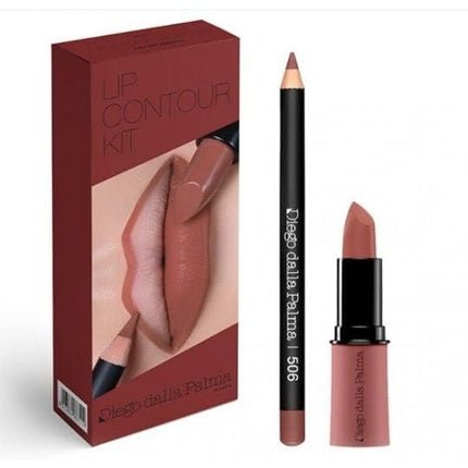 Diego Dalla Palma Lip Contour Kit Rossetto+Matita 506 Mauve - Maison des fragrances