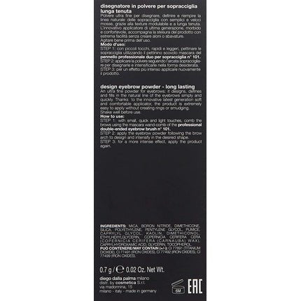 Diego dalla Palma The Brow Studio Eyebrow Powder Long Lasting 51 - 100ml - Maison des fragrances