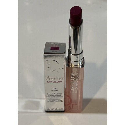 Dior Addict Lip Glow Natural Glow Custom Color 006 Berry - Maison des fragrances