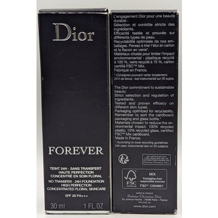 Dior Forever Skin Glow Foundation 00 Neutral/Glow - Maison des fragrances