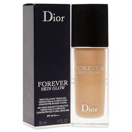 Dior Forever Skin Glow Foundation 24H 3 Warm Peach 30ml - Maison des fragrances