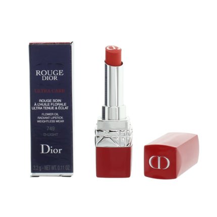 Dior Red Lipstick Rouge Ultra Care Lipstick 749 D - Light Moisturizing Lipstick - Maison des fragrances