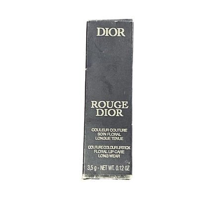 Dior Rouge Couture Colour Lipstick Floral Lip Care 100 Nude Look Velvet 3.5g - Maison des fragrances