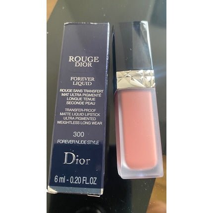 Dior Rouge Dior Forever Liquid Matte Lipstick 300 Forever Nude Style - Maison des fragrances