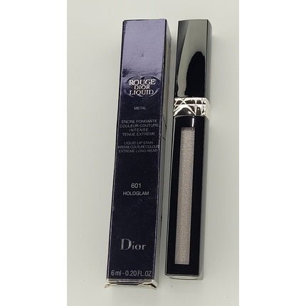 Dior Rouge Dior Liquid Lip Stain Metal Hologlam Metal 601 6ml - NEW - Maison des fragrances