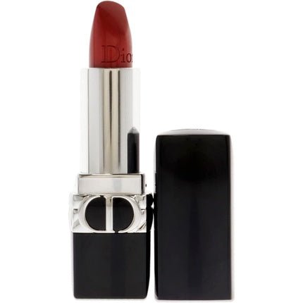 Dior Rouge Dior Refillable Lipstick 999 Metallic 3.5g - Maison des fragrances